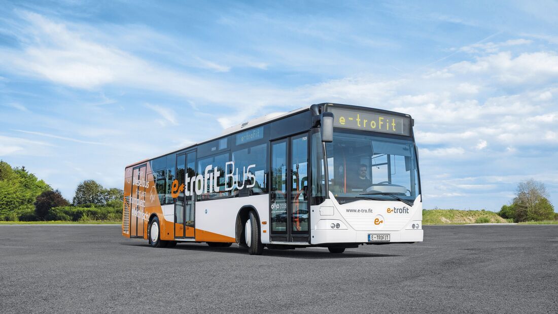 e-troFit rüstet Dieselbusse um
