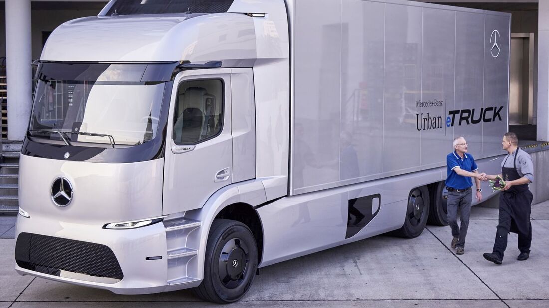 Daimler testet Elektro-Lkw bei Speditionen