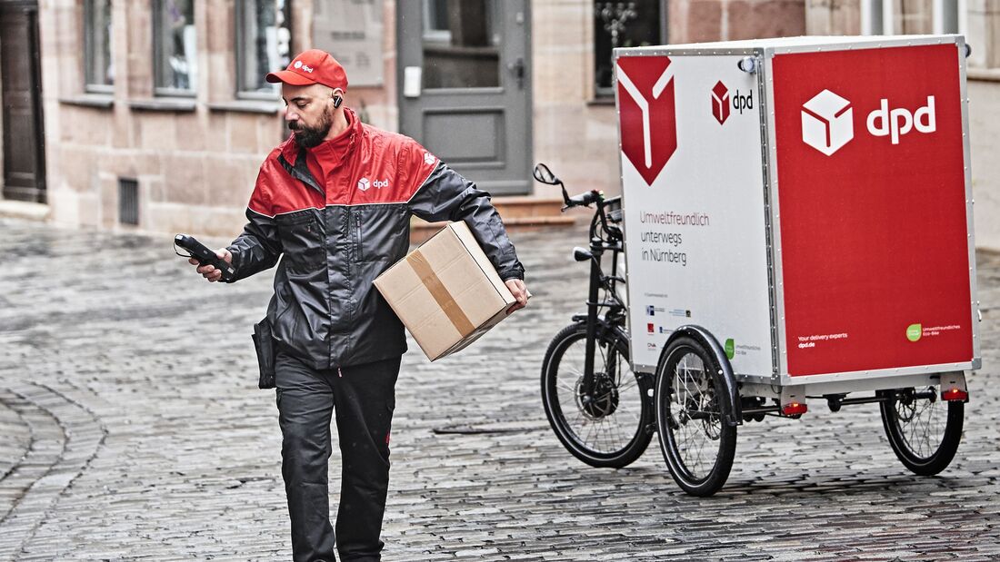 80.000 Pakete per Lastenrad zugestellt