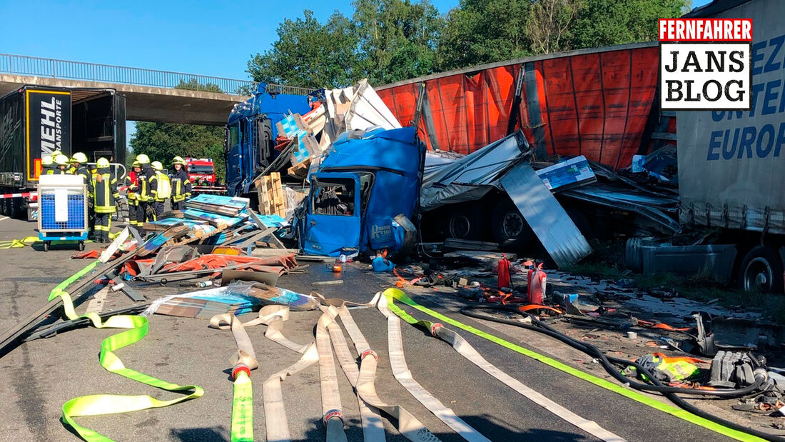 So passieren schwere Lkw-Unfälle