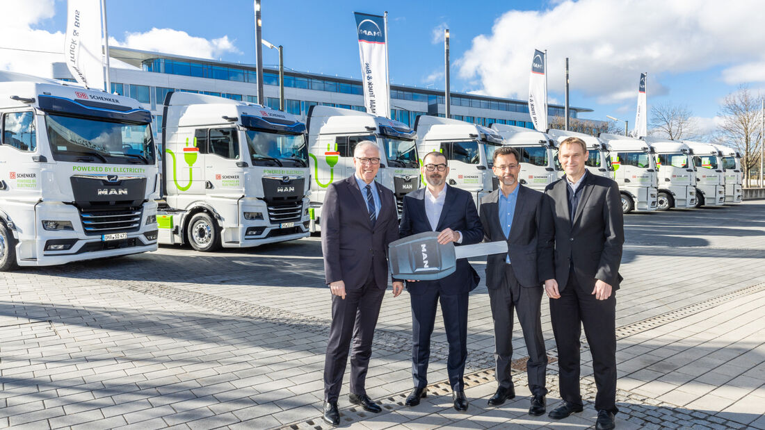 DB Schenker übernimmt erste E-Trucks