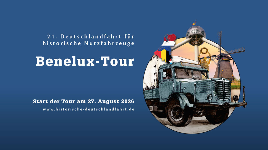 Deutschlandfahrt für historische Nutzfahrzeuge