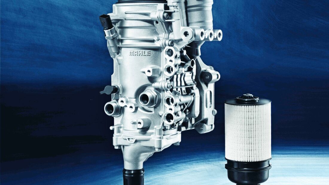 Kraftstofffilter entfernt Wasser aus Diesel