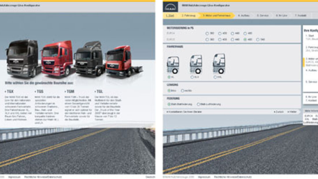 MAN präsentiert neuen Lkw-Konfigurator für die Trucknology® Generation