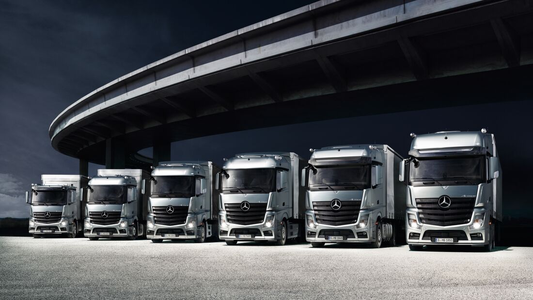 Knapp 500.000 verkaufte Lkw