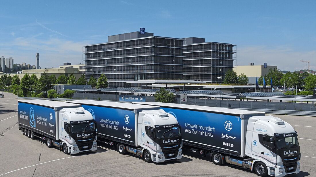 Mit Stralis LNG auf Tour