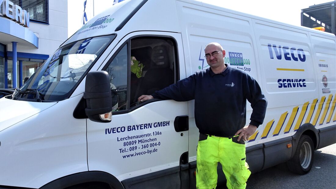 Iveco: Service und Notdienst bleiben im Einsatz