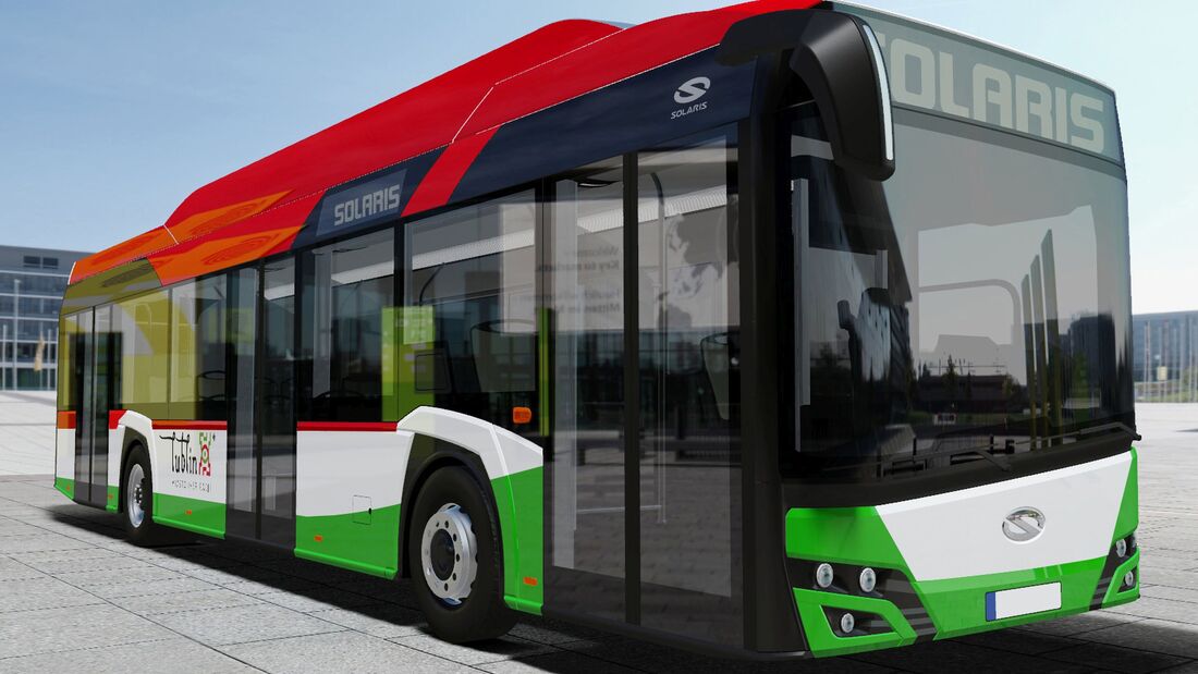 Neue Elektrobusse für Lublin