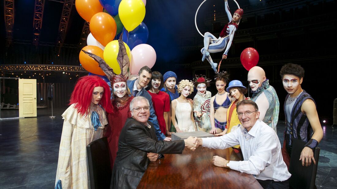 Logistikpartner für den Cirque du Soleil