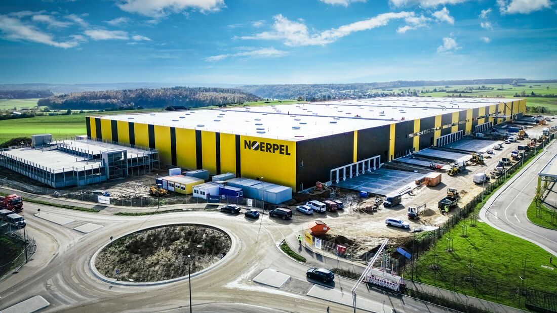 Neues Logistikterminal in Giengen