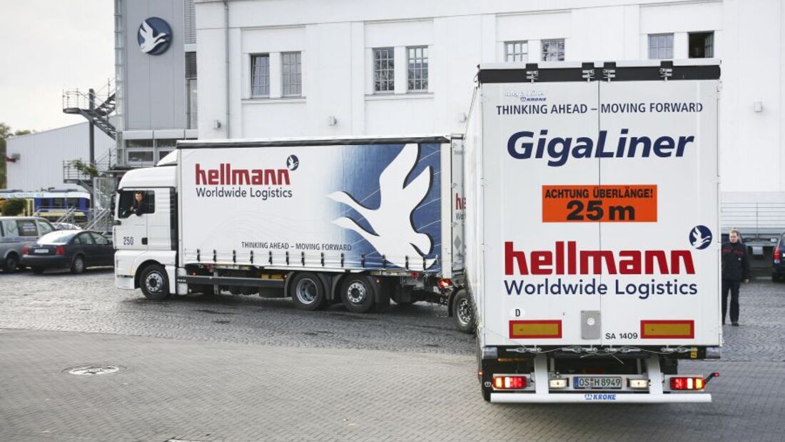 Ab Januar rollen die Lang-Lkw