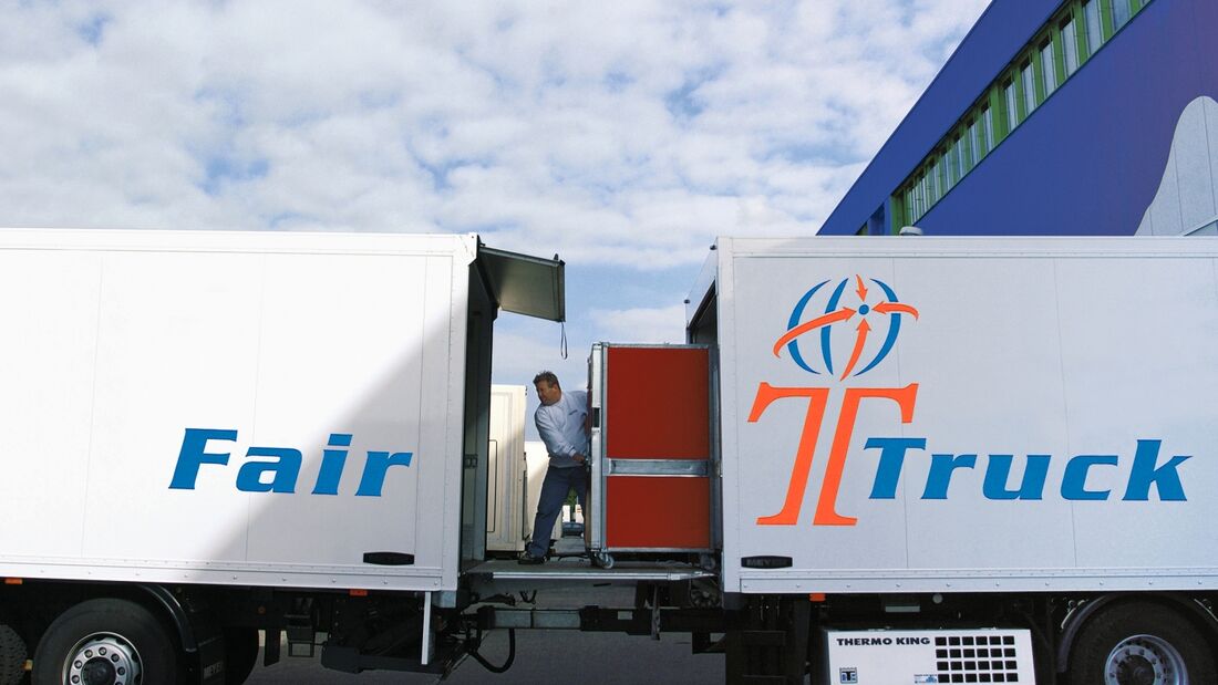Lkw-Fahrer können Rampen bewerten