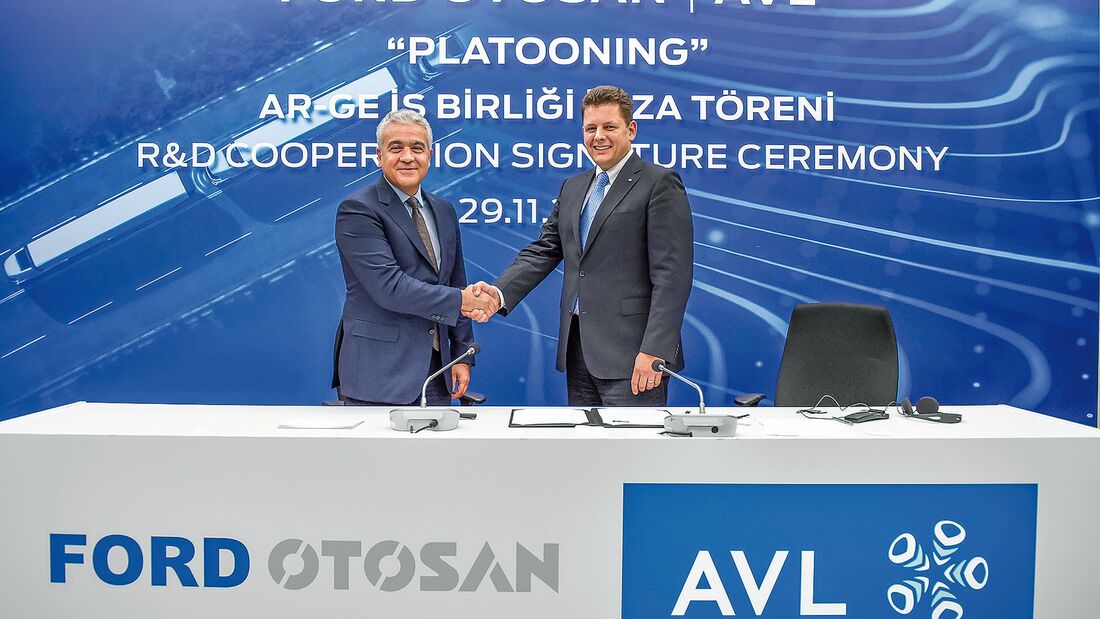 Platooning für Ford Trucks