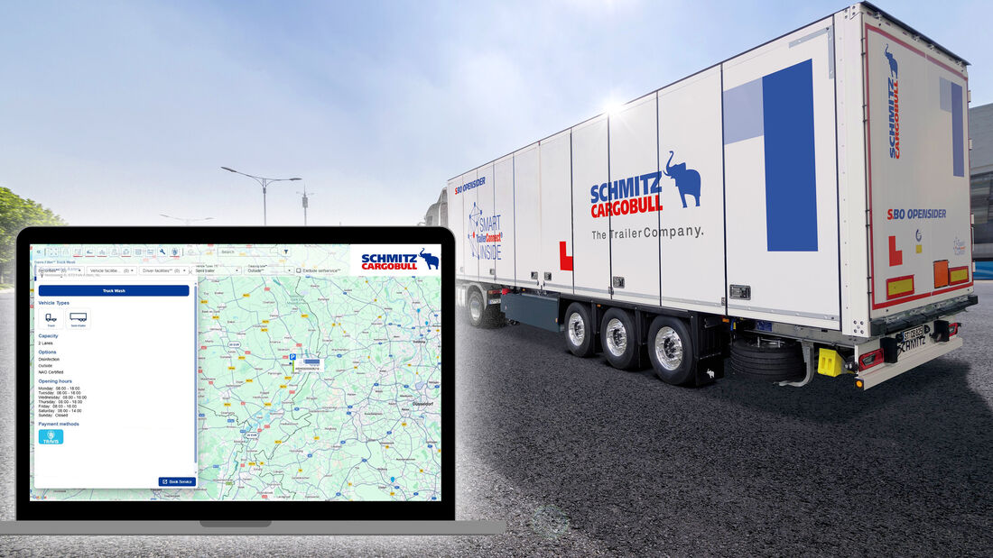 Park- und Waschservices via App