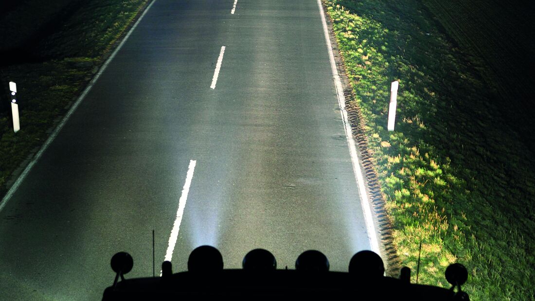 Sicherheitsrisiko durch defekte Lkw-Lichter