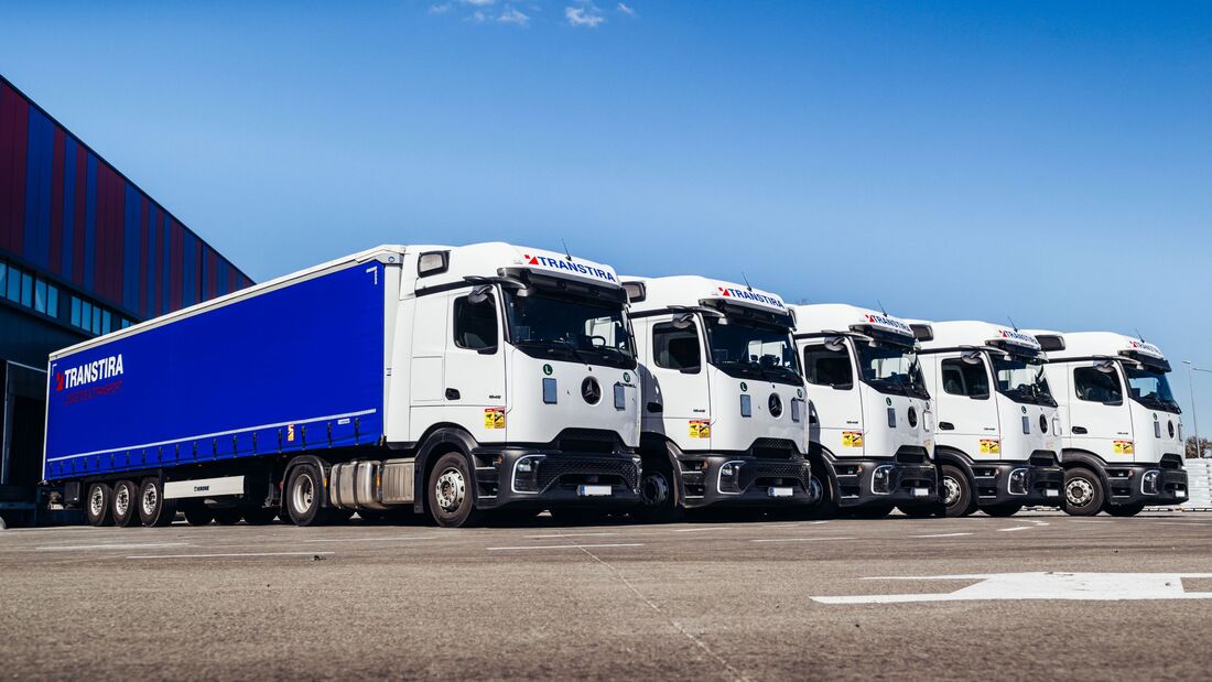 Transtira ordert mehr als 500 Actros