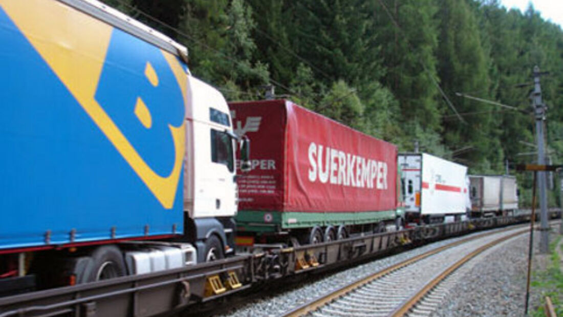 Brenner: Rollende Landstraße auf Rekordkurs