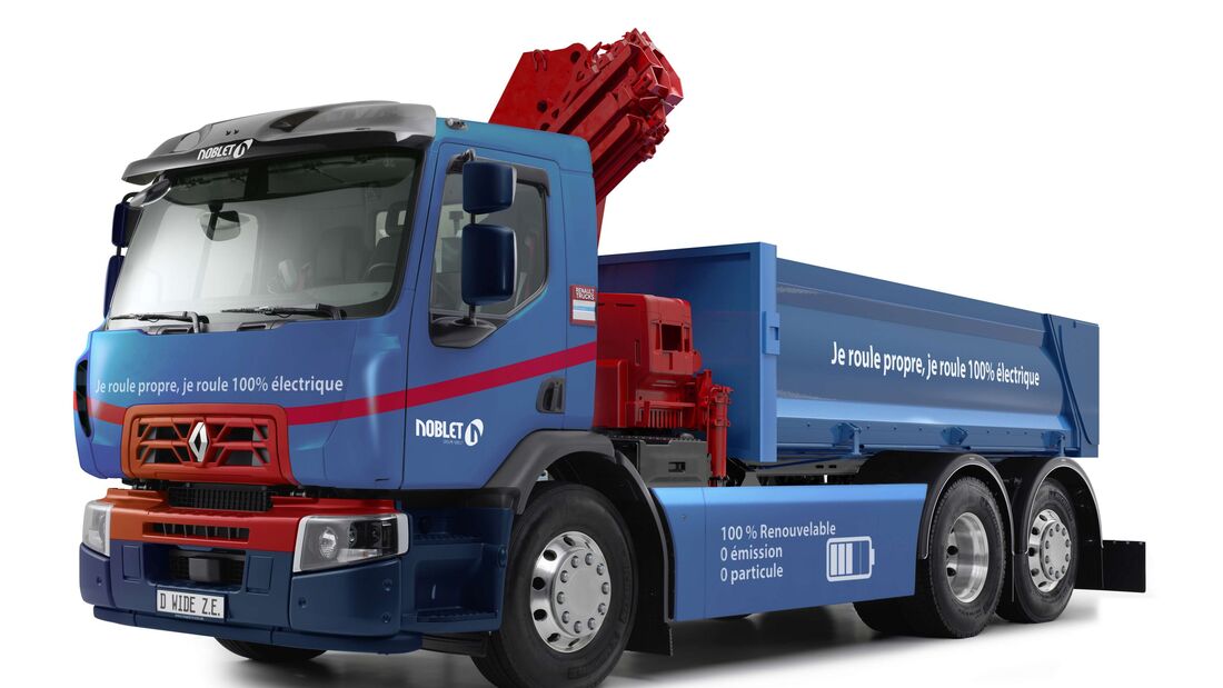 Renault bringt ersten E-Kipper