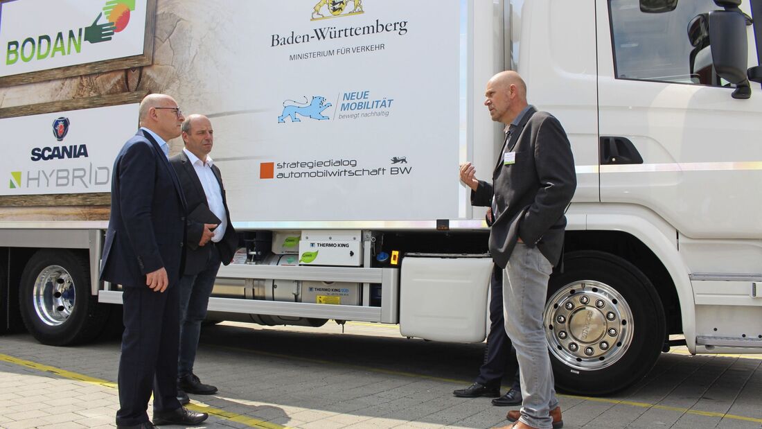 Umweltschonende Fuhrparktechnologie bei Bodan