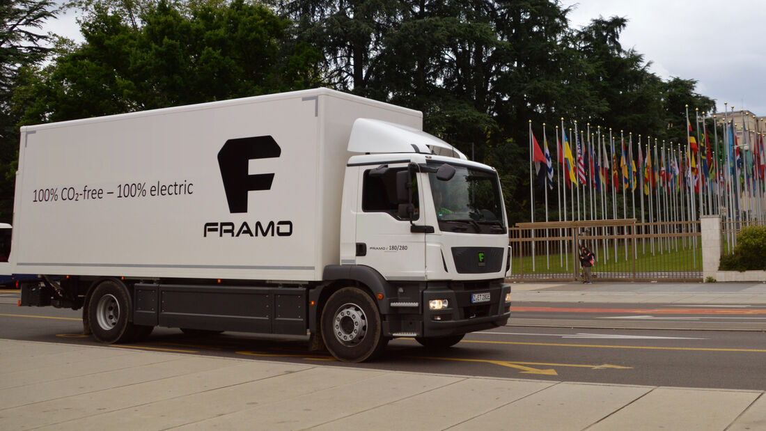 Sachsen zeigt Elektro-Lkw