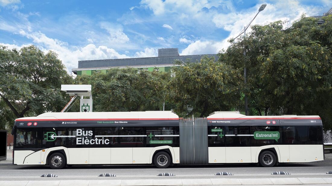 E-Gelenkbusse für Barcelona
