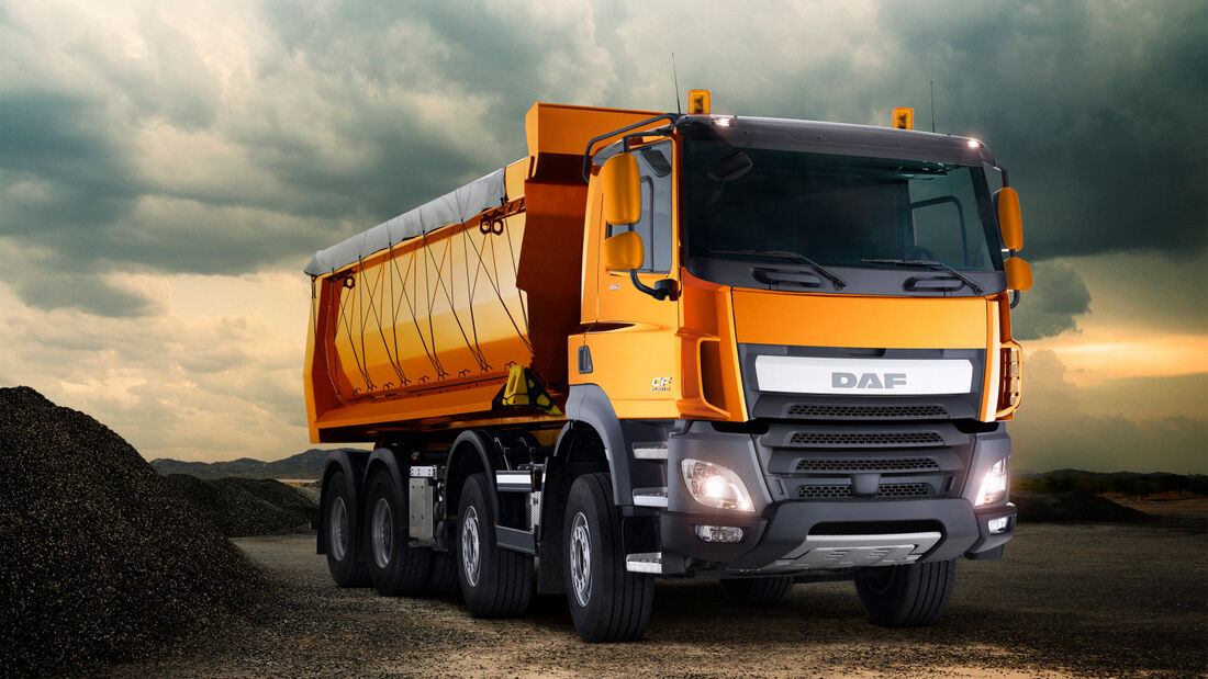 DAF CF und LF Construction kommen 2014