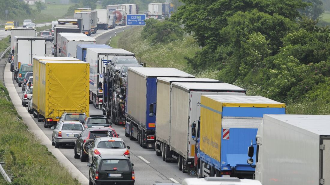 Lkw bleibt der Lastenträger