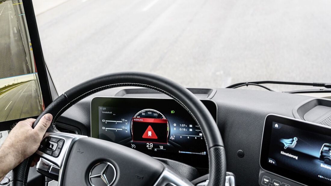 Warum Lkw-Fahrer Assistenten deaktivieren