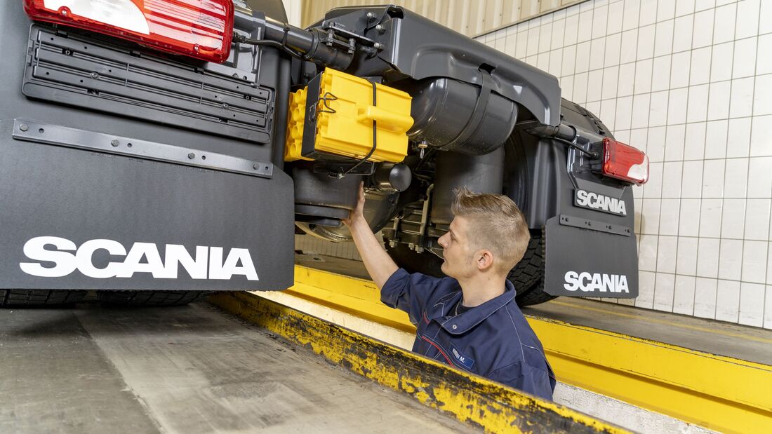 Scania-Service in Deutschland und Österreich sicher