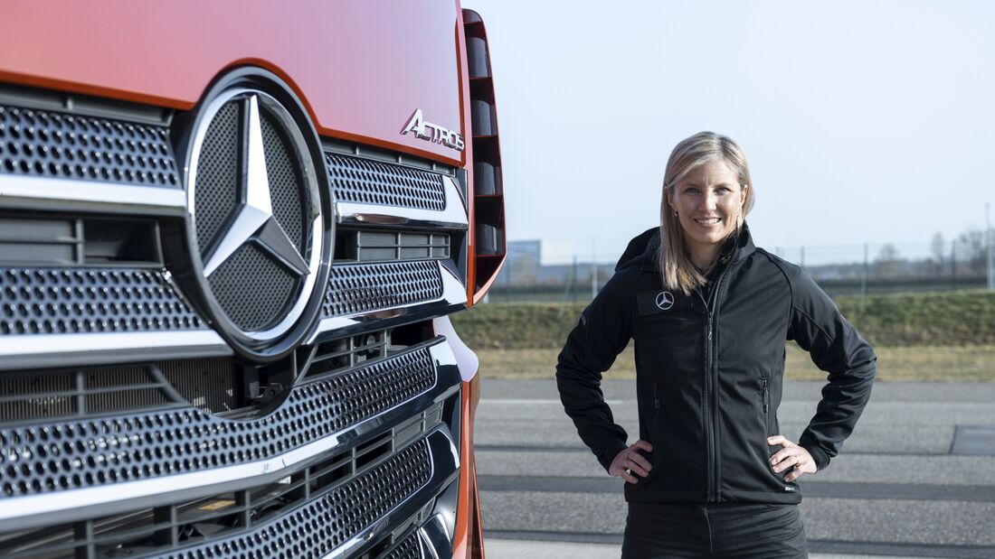 Die Pläne der neuen Mercedes-Lkw-Chefin