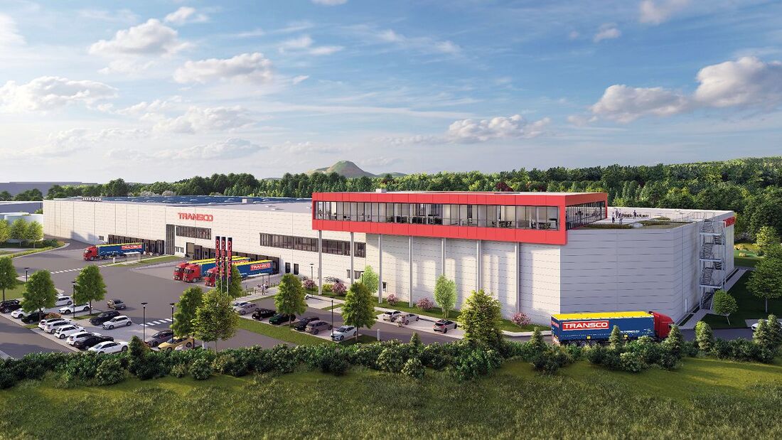 Transco baut neues Logistikzentrum