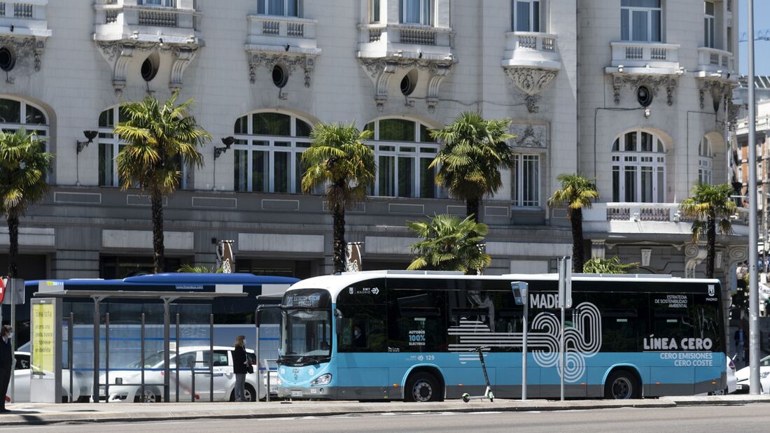 30 E-Busse für Madrid
