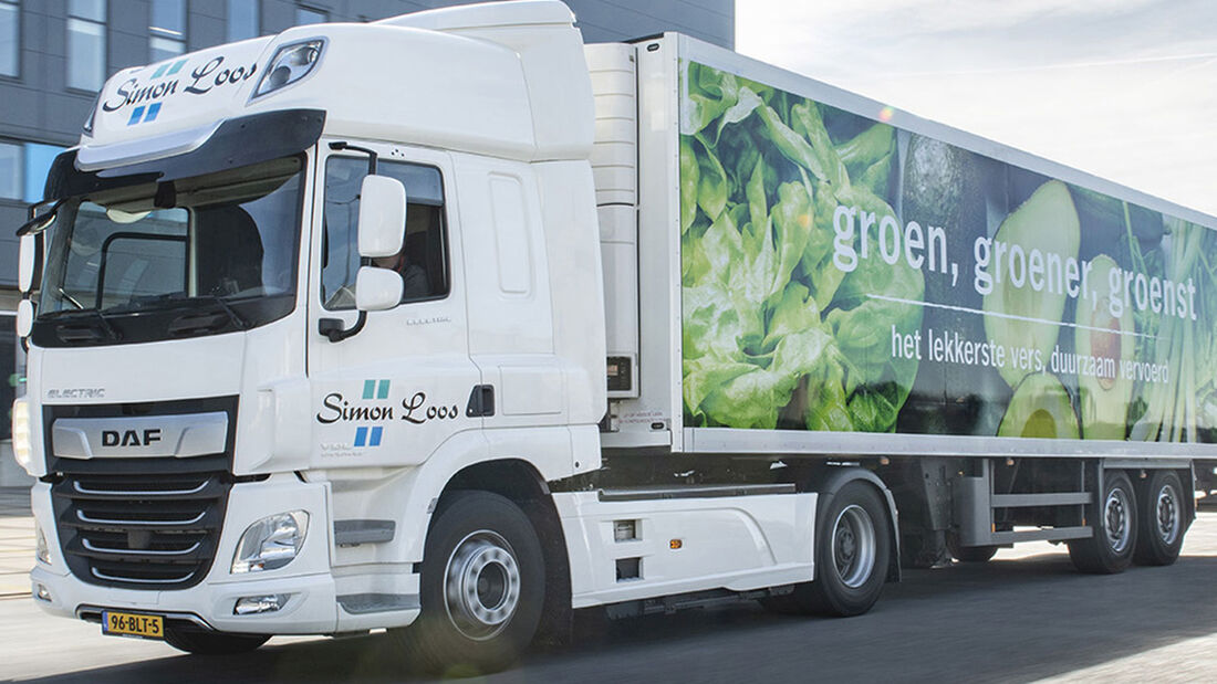 DAF liefert CF Electric an Albert Heijn