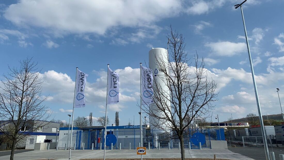 Neue LNG-Tankstelle in Kassel