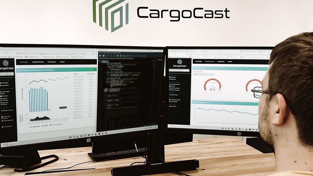 Cargocast am Start