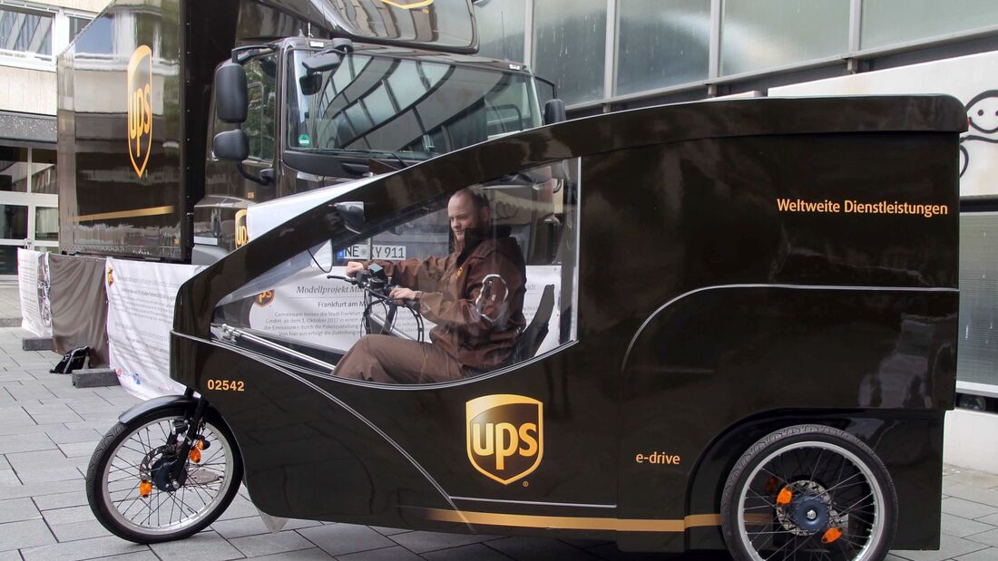 UPS spart 25 Tonnen CO2 pro Jahr