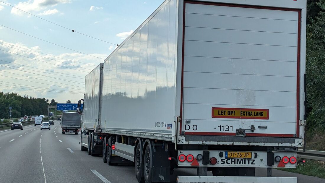 Lang-Lkw darf über die Grenze