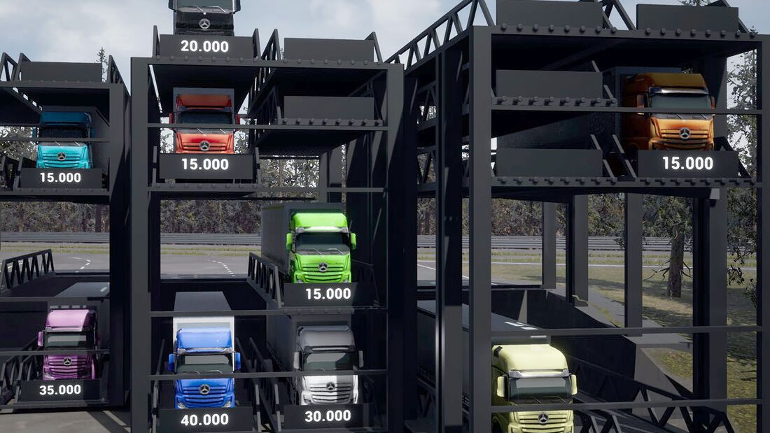 Truck Tower startbereit