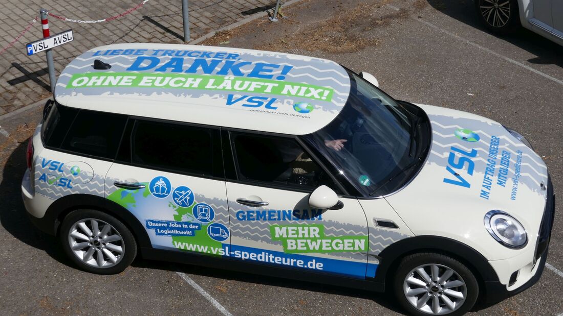 Speditionsverband bedankt sich bei Fahrern