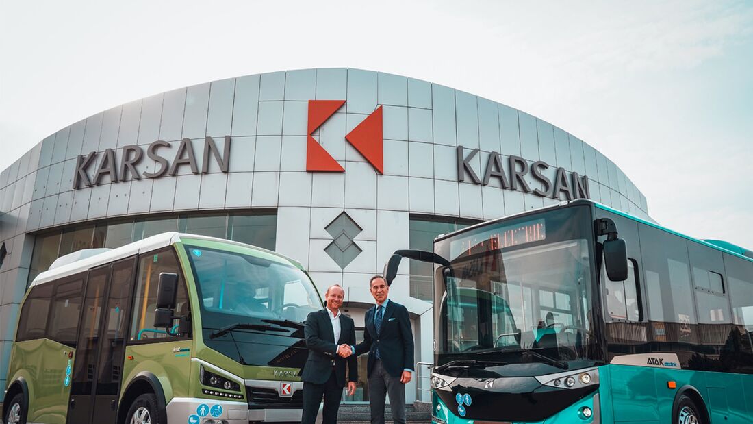 Neue E-Busse aus der Türkei