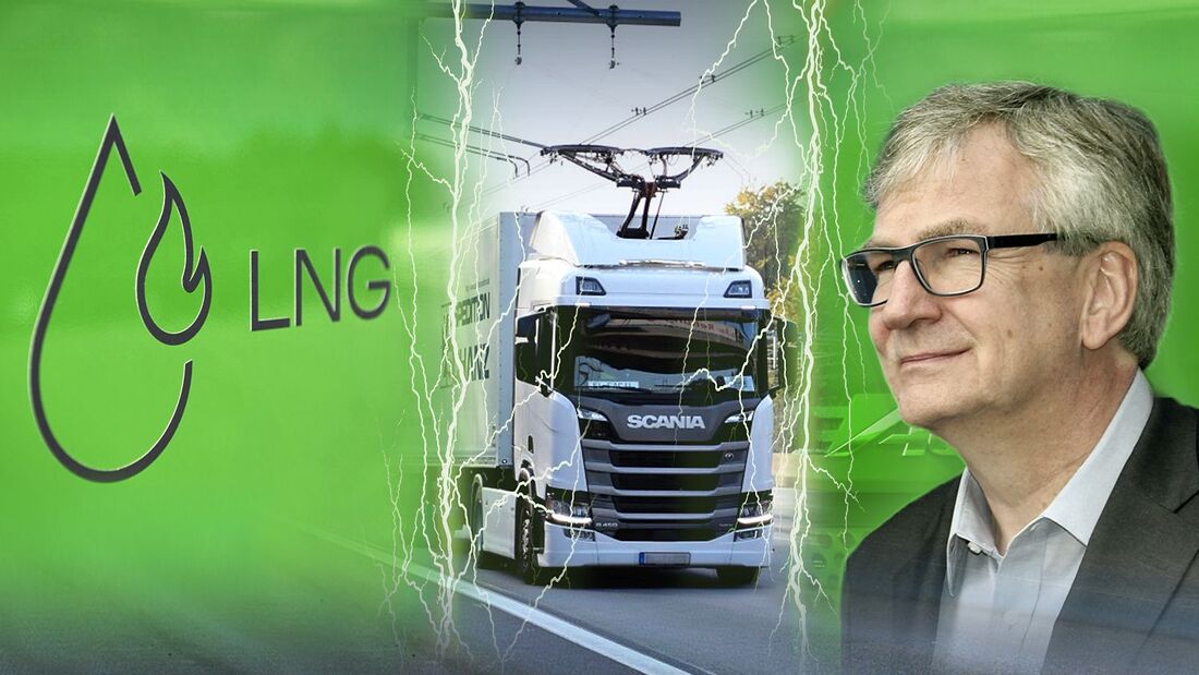 Daum weiter gegen Gas und Oberleitung