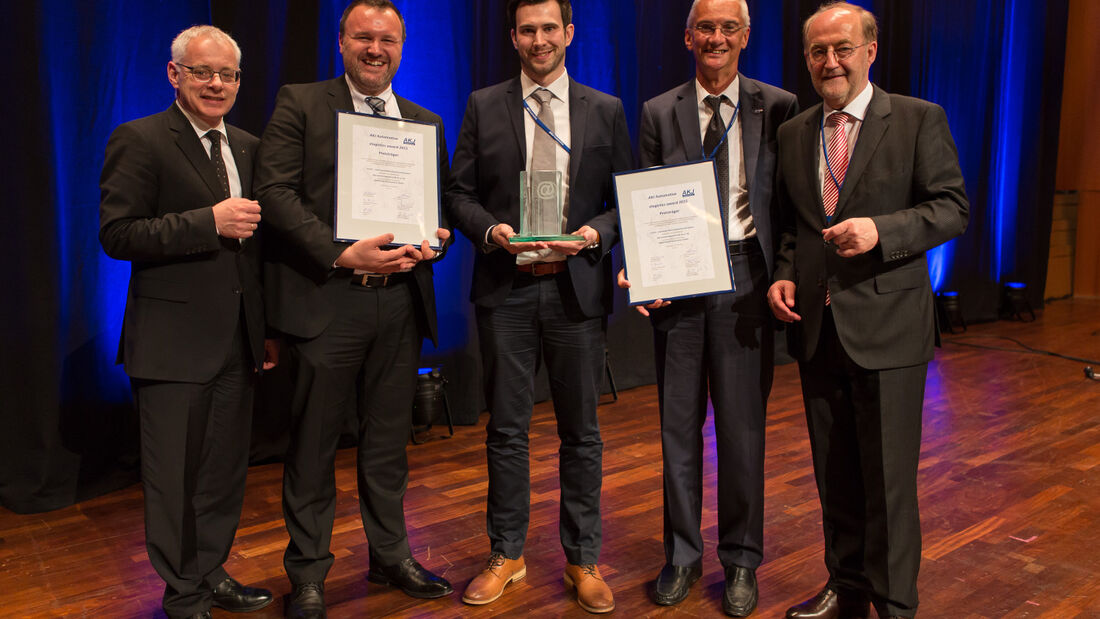 Unternehmen erhalten elogistics award 2015