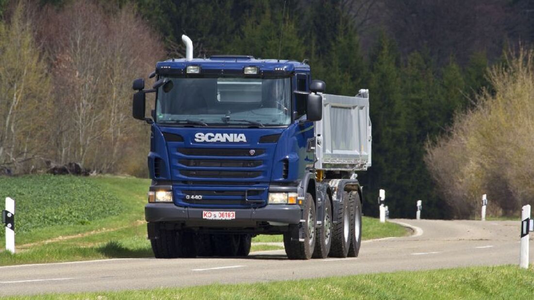 Scania G 440 als Straßenkipper