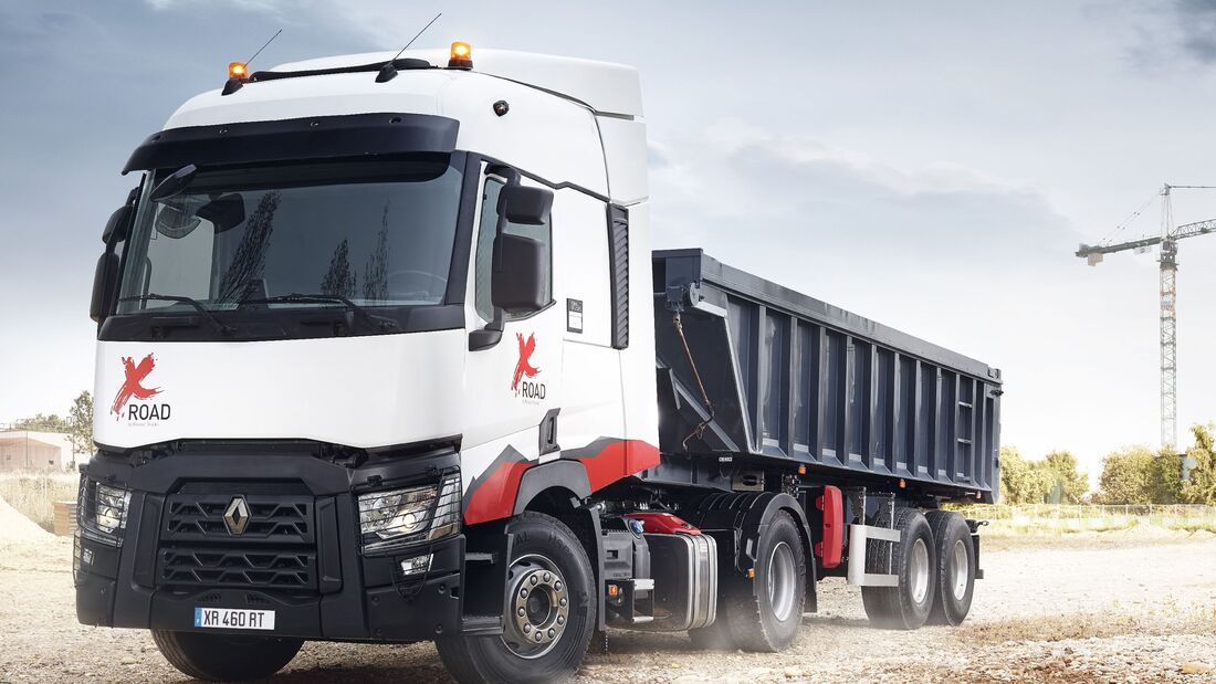 Neuer Gebraucht-Lkw für die Baustelle