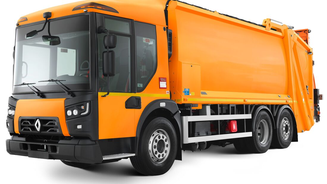 Renault zeigt D Access als Müllsammelfahrzeug