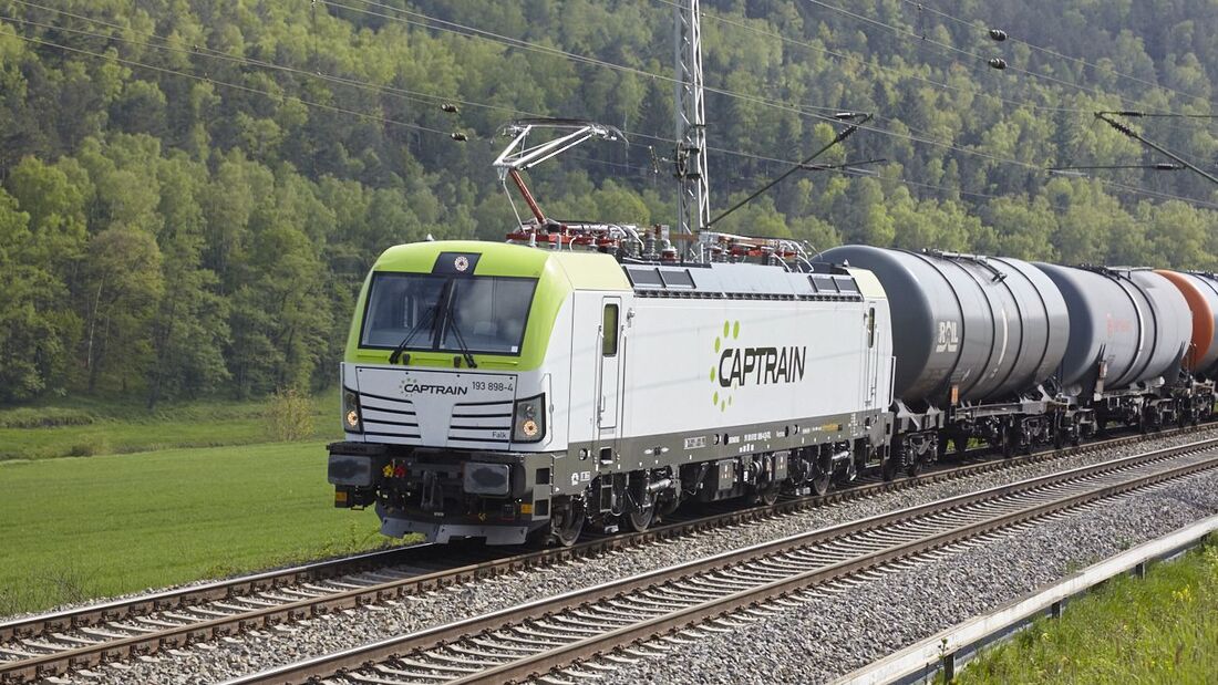 Captrain transportiert Grundstoff für Desinfektionsmittel