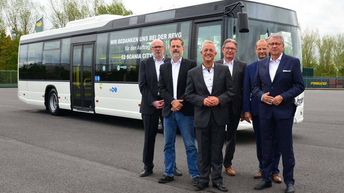 Scania und REVG unterzeichnen Leasingvertrag