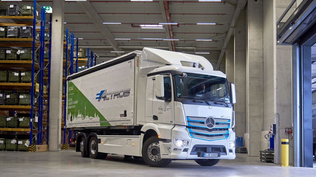 E-Lkw im Werksverkehr
