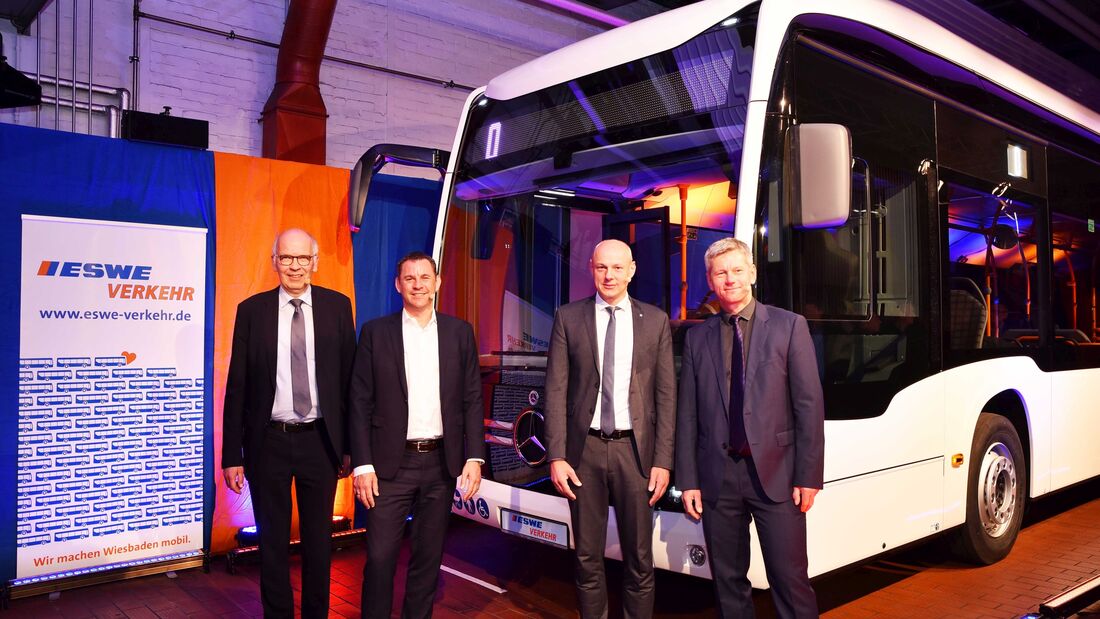 Mercedes Benz liefert 56 elektrische Stadtbusse