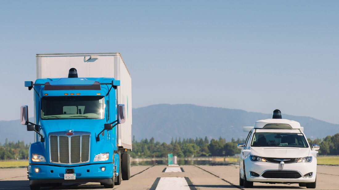Waymo testet autonom fahrende Trucks